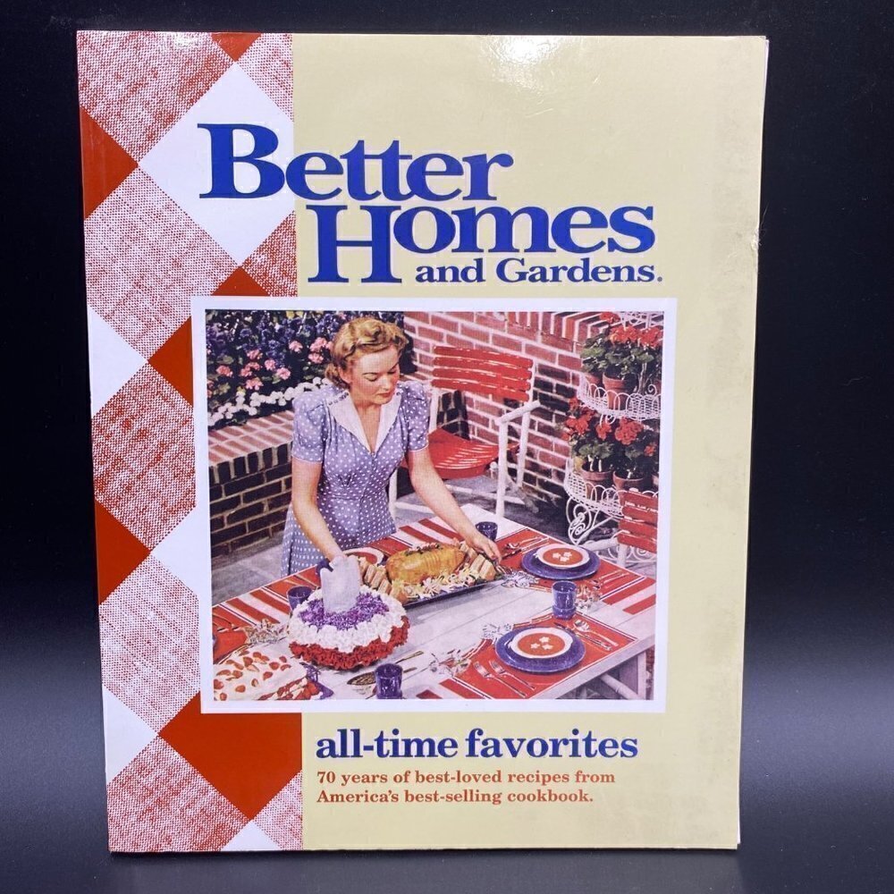 Vintage Better Homes & Gardens All Time Favorites Cookbook Softback